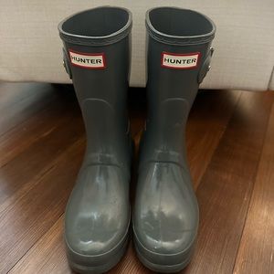 Hunter boots size 7